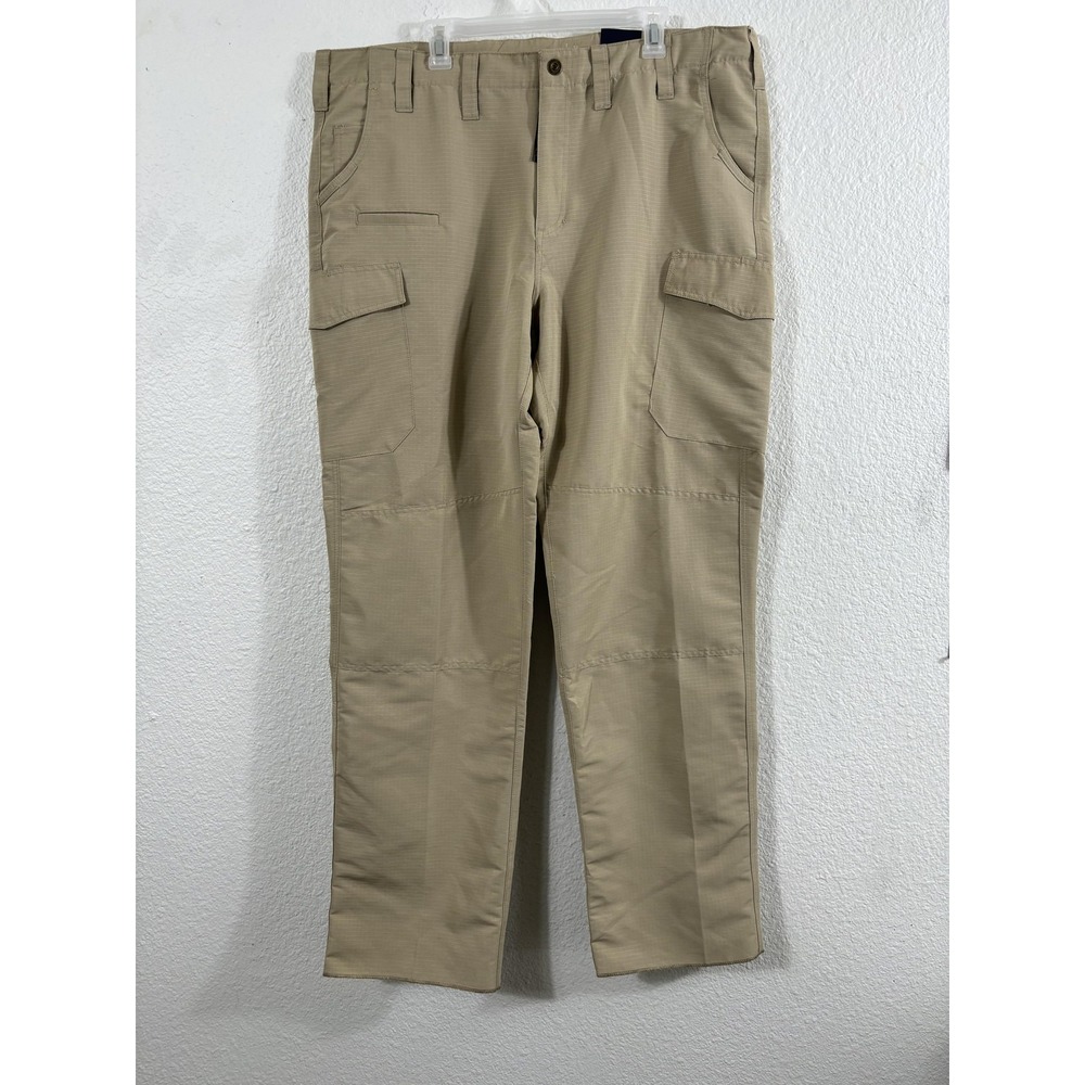 Propper Edgetec Tactical Pants Womens 20U Khaki Ripstop Cargo Unhemmed Inseam 36